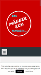 Mobile Screenshot of maenner-eck.de